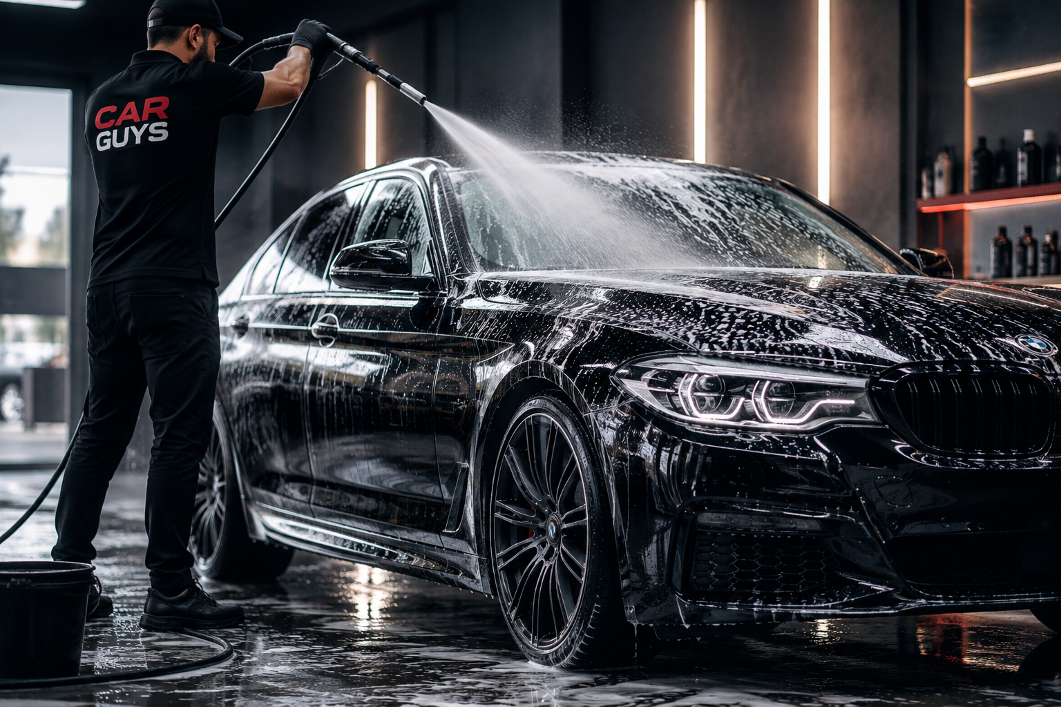 Car Wash at Car Guys Garage